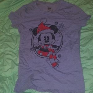 Disney Christmas Mickey mouse T shirt